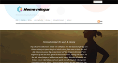 Desktop Screenshot of hemovningar.se